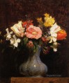 Flores Camelias y Tulipanes pintor de flores Henri Fantin Latour